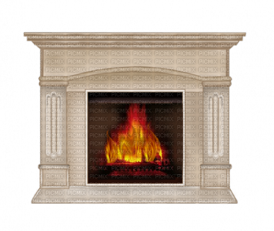 Minou Christmas Fireplace Jul Brasa Eldstad - Hearth (400x338), Png Download
