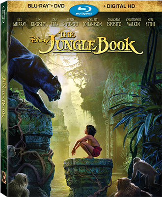 Disney's The Jungle Book On Digital Hd August 23rd - Jungle Book Bluray 2016 (400x400), Png Download