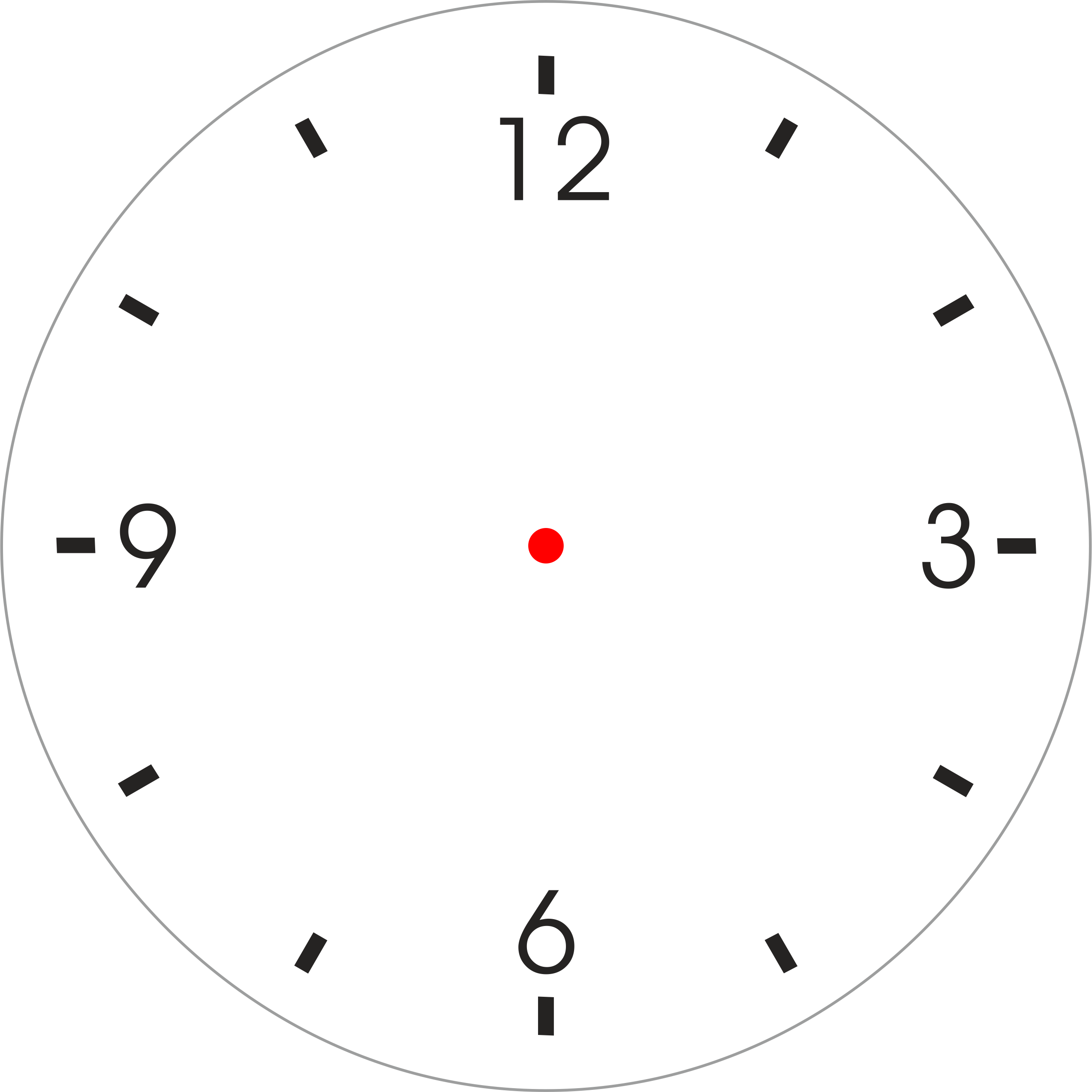 Dial Ta05 - Reloj Vector (2547x2546), Png Download