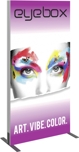 Vector Frame Light Box Rectangle 02 Fabric Banner Display - Fabric Banner Light (500x500), Png Download