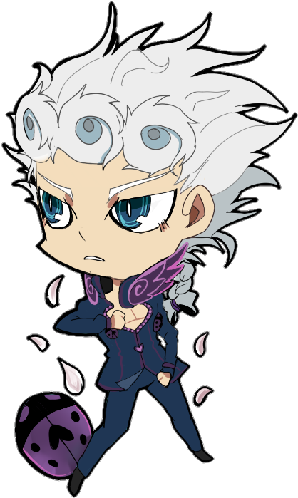 #jjba #giorno Giovanna - Picture Editor (500x800), Png Download