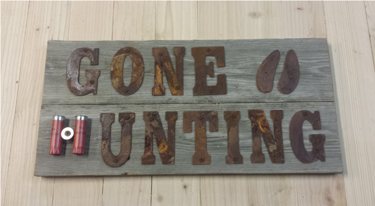 Gone Hunting - Plywood (750x600), Png Download