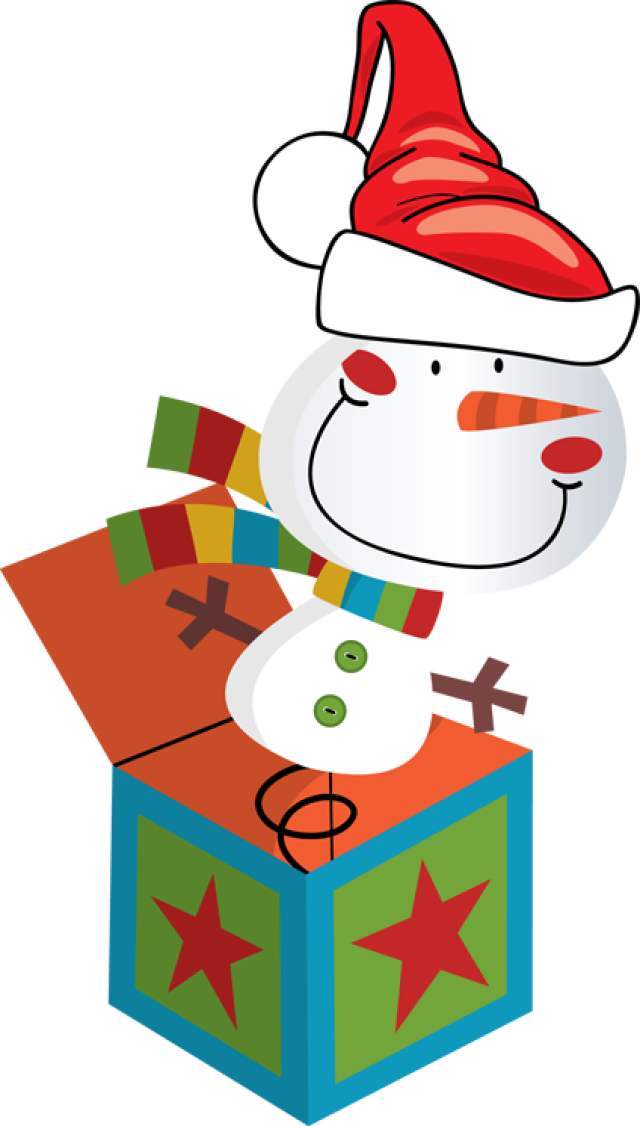 Jack In The Box Santa (640x1126), Png Download