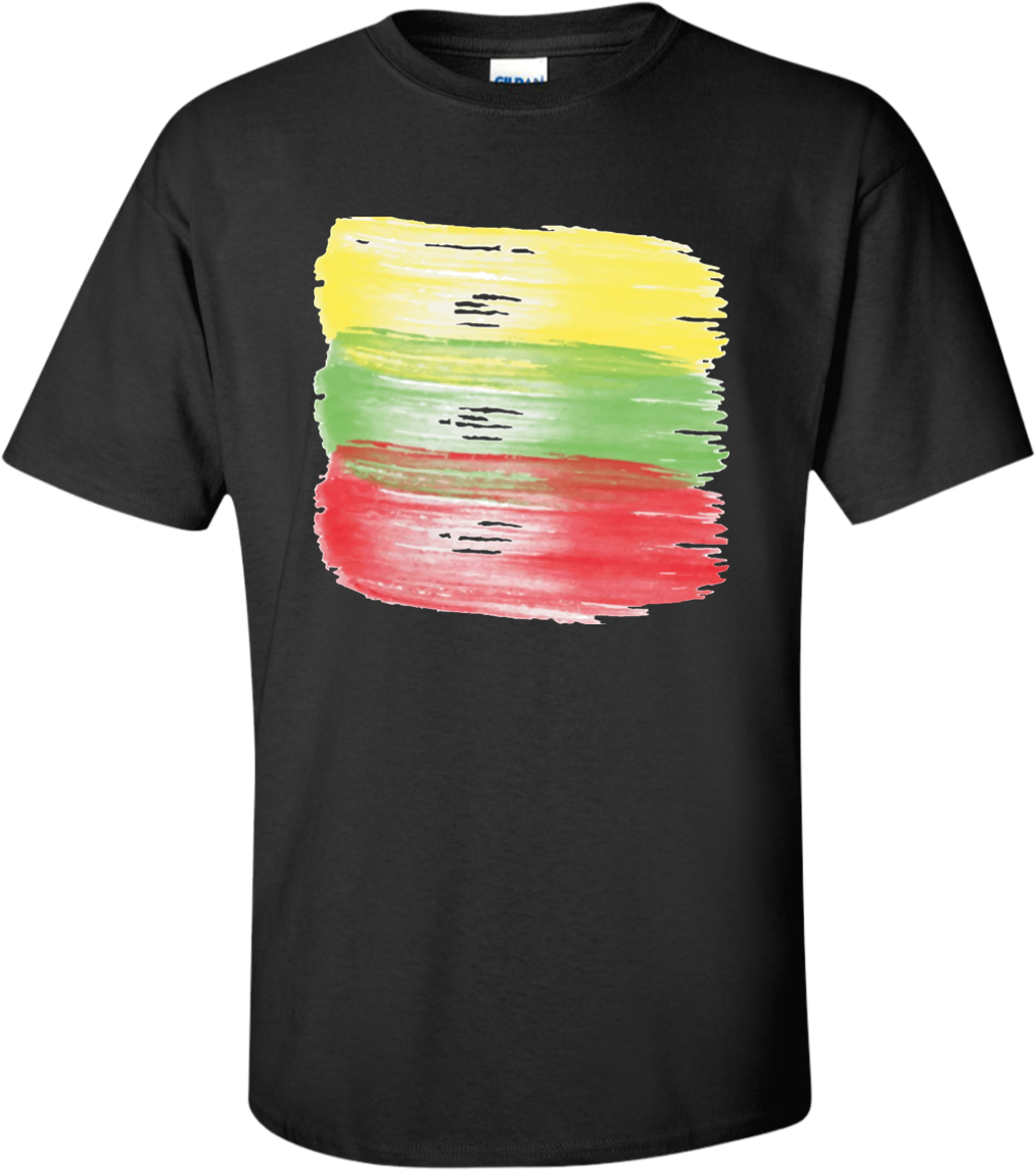 Brush Strokes Guys T Shirt - Black Lawyers Shirt (1155x1155), Png Download