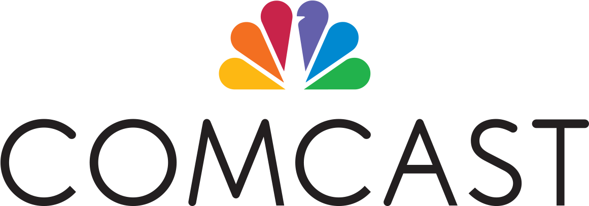 The Nbc Peacock Symbol Has Added Into Comcast Logo - Comcast Logo Svg (1024x762), Png Download