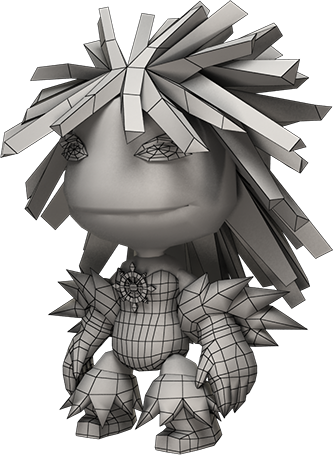 Killerfrostwireframe Killerfrostwireframe - Illustration (333x455), Png Download