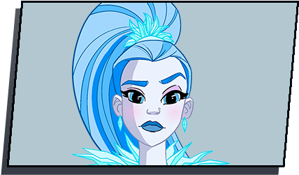 Dc Super Hero Girls Frost (429x280), Png Download