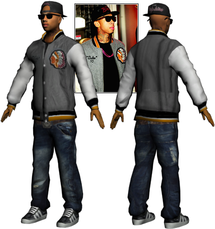 Image - Hd Skin Gta Sa (438x462), Png Download