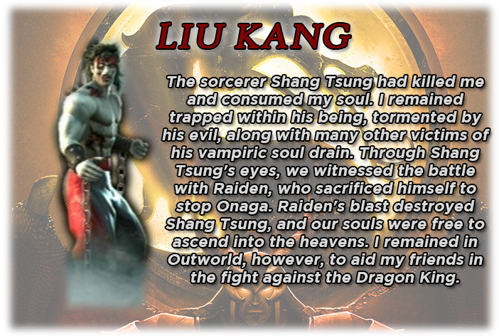 Liu Kang's Bio - Liu Kang (702x472), Png Download