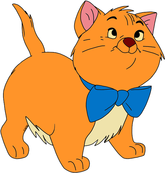 Kitten Clipart Toulouse - Toulouse Aristocats Png (550x573), Png Download
