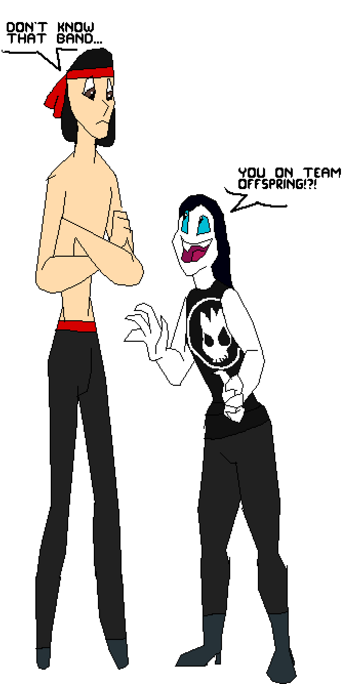 Liu Kang Doesn't Know Offspring - Cartoon (1000x1400), Png Download