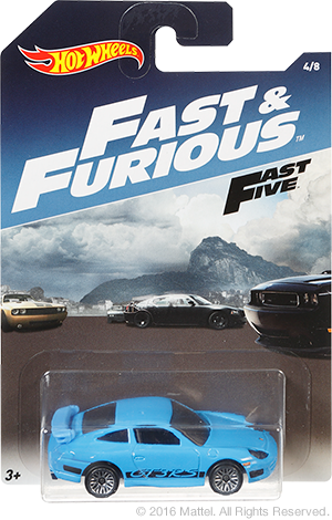Fast & Furious Assortment For - Fast Five Hot Wheels (300x470), Png Download