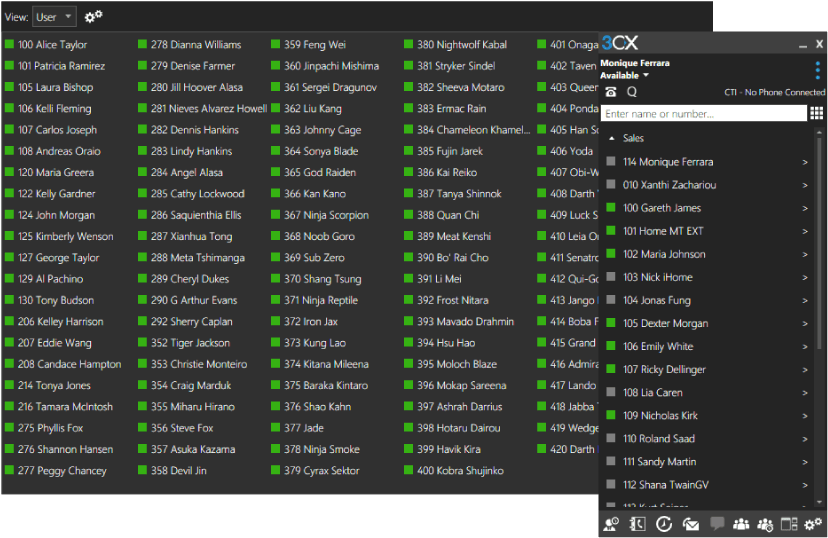 3cx User List - 3cx Phone System 1024 Sc Upgrade Version 7-14 To 15 (900x900), Png Download