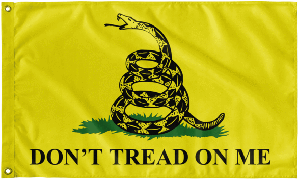 Don't Tread On Me Gadsden Flag - Dont Grab My Pussy (600x600), Png Download