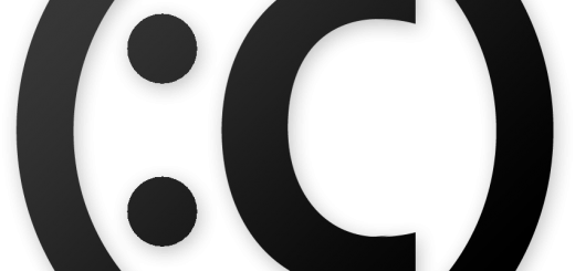 Copyright Symbol Frowny Face - Copyright (520x245), Png Download