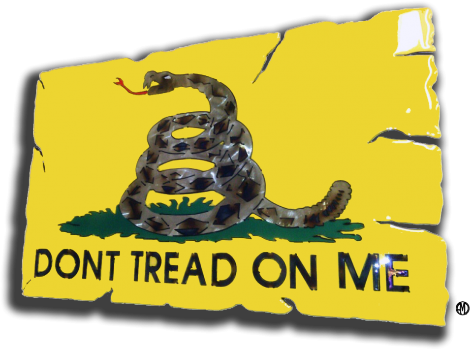 Gadsden Flag (1000x1000), Png Download