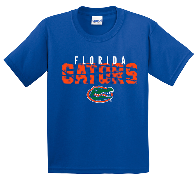 Florida Gators Youth Royal Destroyer Tee - Youth T-shirt : Peace Sign, Boy's, Size: Small, Youth (672x800), Png Download