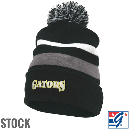 The Game Roll Up Custom Beanie With Pom - Game Adult Roll Up Beanie Blue One Size Fits Most (500x500), Png Download