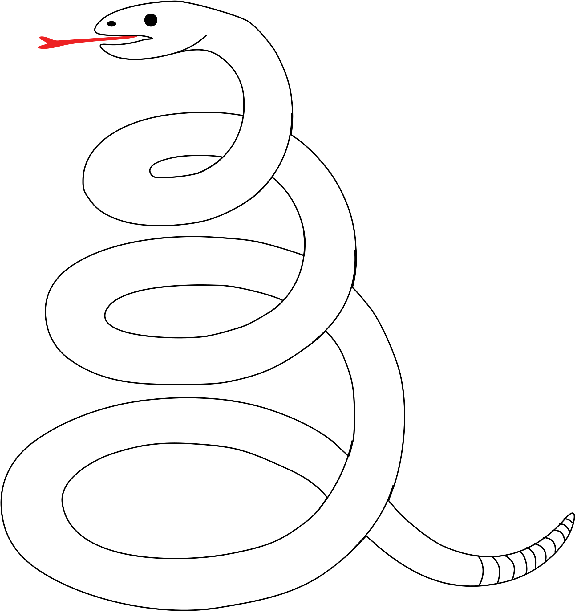 Open - Line Art (2000x2106), Png Download