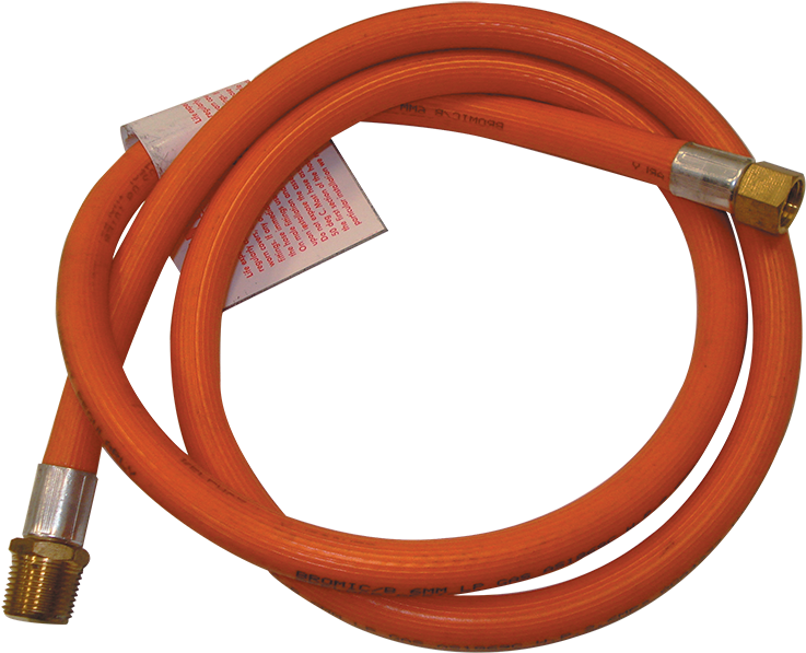 Gas Hose 3/8"" M Bsp X 1/4"" F - Gas Cylinder Regulator Png (800x800), Png Download