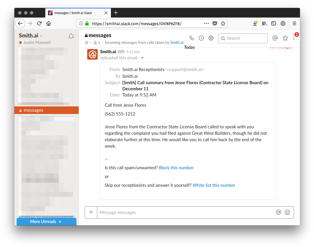 Route Call Summaries To A Slack Channel - Postman Debug (1088x856), Png Download
