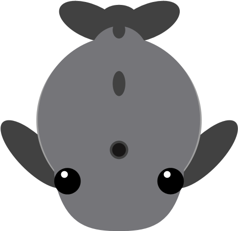 Artisticsperm Whale - Cartoon (500x500), Png Download