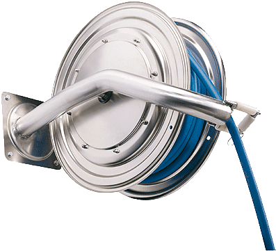 Hose Reel Ehn - Esska Automatic Stainless Steel Hose Reel Series 886 (500x500), Png Download