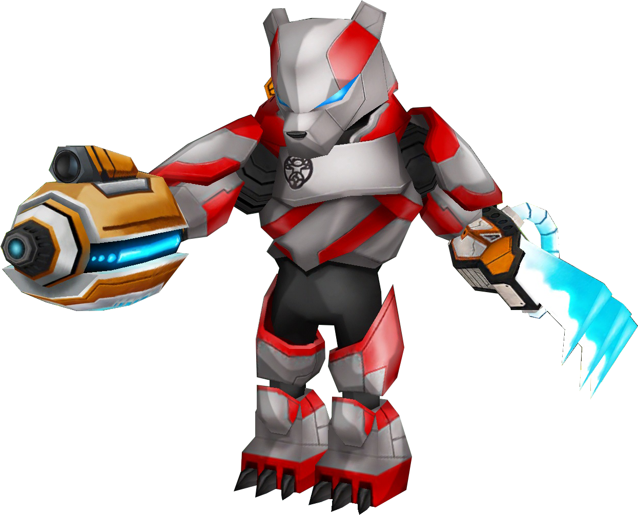 Lighting Bold - Battle Bears Gold Characters (1310x1110), Png Download