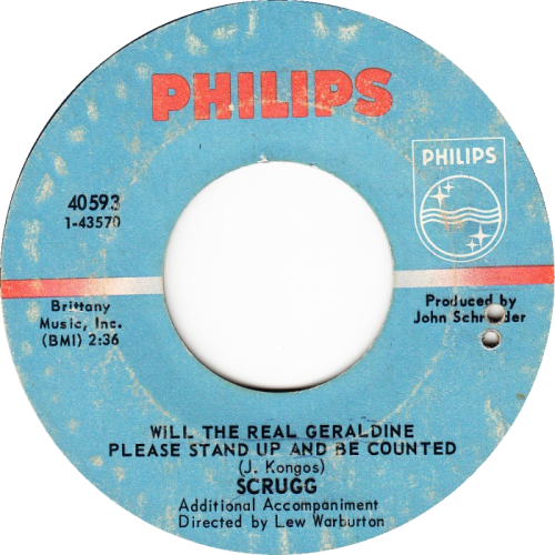 Nevertheless, Here Are Two Sides Of Great British Psychedelia - Philips (500x500), Png Download