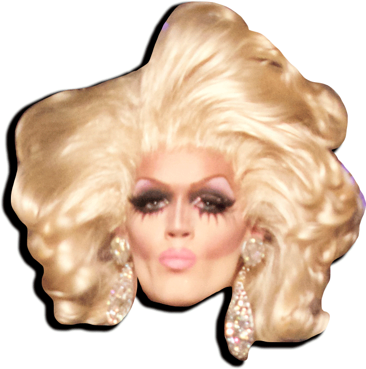 Want To Know What Songs Get The Queens Moving Find - Drag Queen Face Png (742x742), Png Download