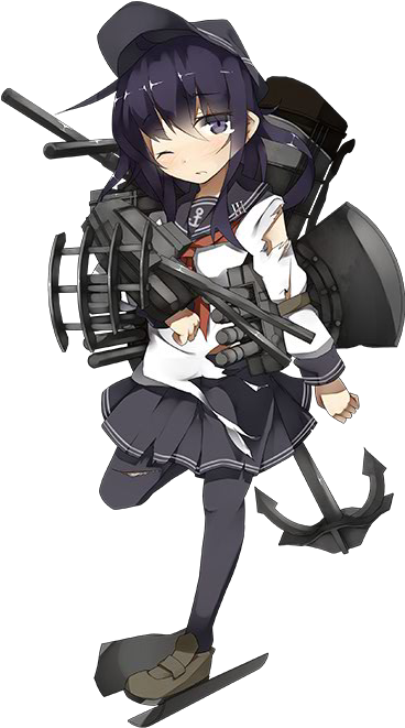 071 4 - Kancolle Akatsuki Png (500x750), Png Download