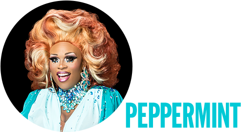 37, New York, Ny - Rupaul's Drag Race Peppermint (502x272), Png Download