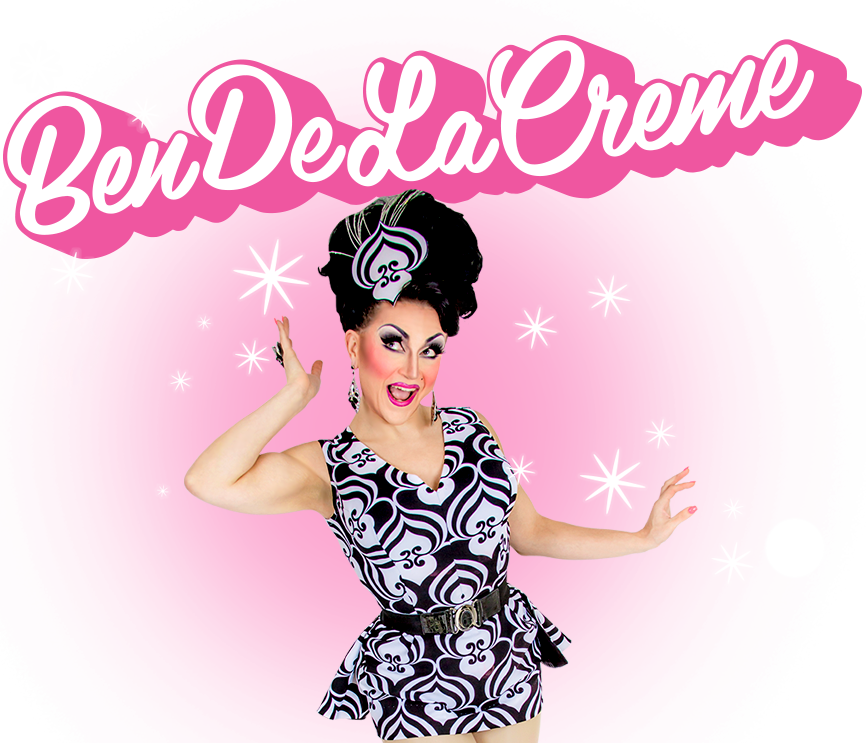 Forty Wigs And A Pair Of Mules - Ben De La Creme Png (866x743), Png Download