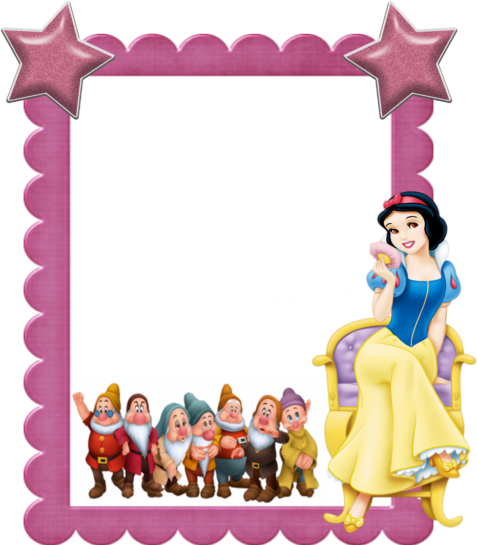 Marcos Para Fotos Infantiles - Iphone 5c White Phone Case Snow White (1098x1096), Png Download