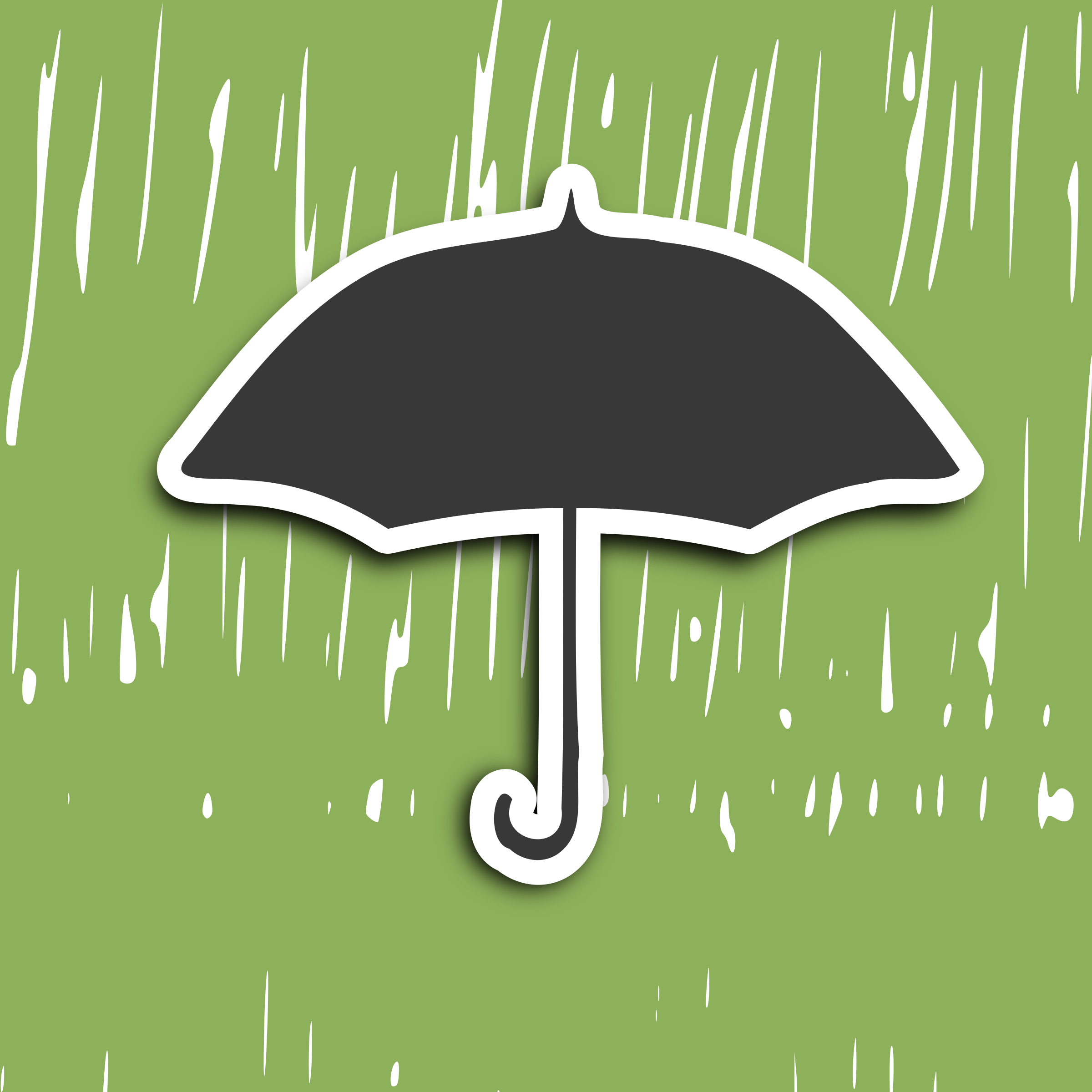 This Free Icons Png Design Of Weather-rain (2400x2400), Png Download