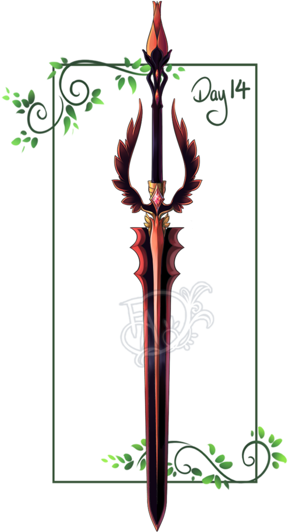 Exotic Weapons They Are Dual Weapons And Should Be - Exotic Fantasy Weapon (689x1160), Png Download
