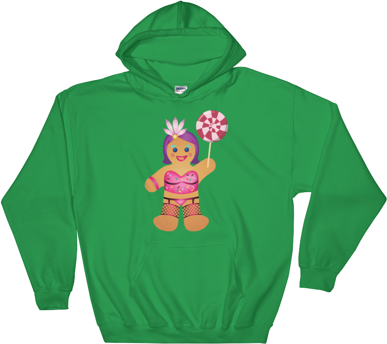 Gingerbread Drag Queen Hoodie Swish Embassy - Shirts Trinity Coleage Dublin (1000x1000), Png Download
