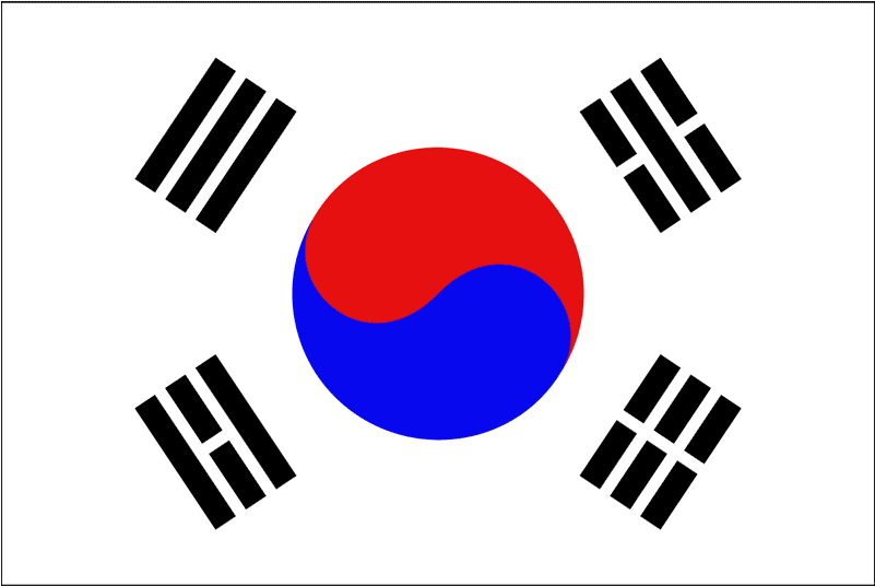 Jong-hyun Lee - South Korea Flag (800x800), Png Download