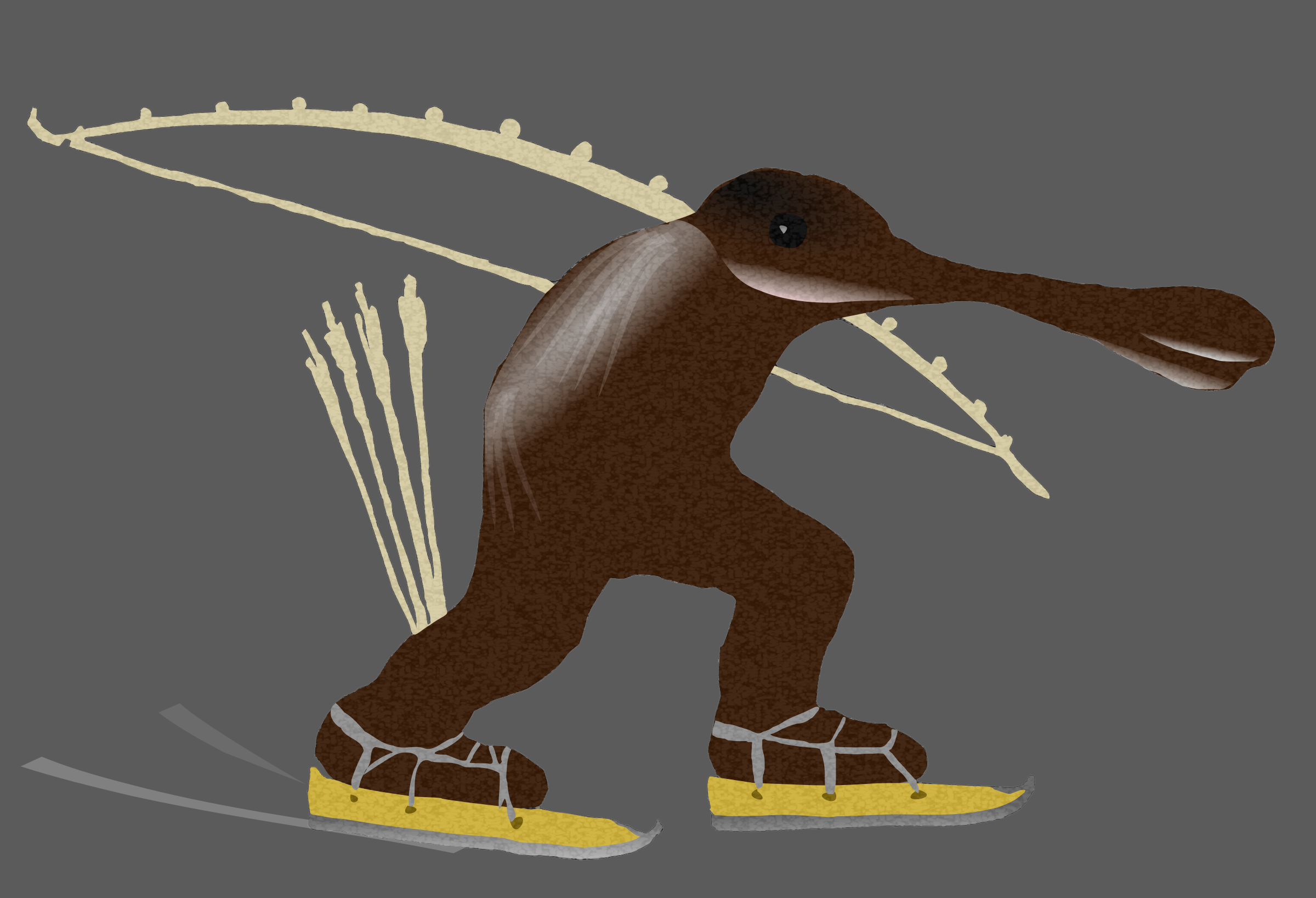 This Free Icons Png Design Of Pond Skater (2400x1637), Png Download