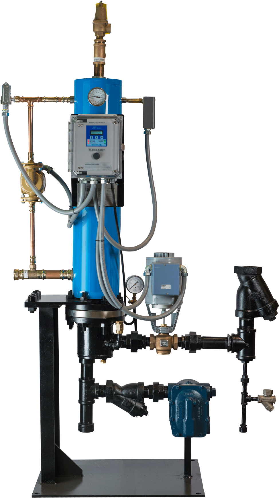 Installation, Operation And Maintenance Manuals & Forms - Semi Instantaneous Steam Water Heater (1200x1798), Png Download