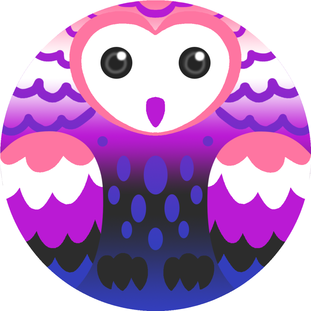“more Pride Owls~ From Top To Bottom - Illustration (1280x1280), Png Download