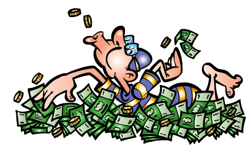 Nome Do Arquivonadando Em Dinheiro - Днем Инкассации (480x282), Png Download