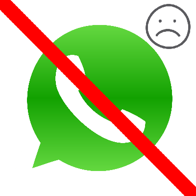 Cómo Enviar Un Mensaje Por Whatsapp A Alguien Que Te - Whatsapp Block (400x400), Png Download