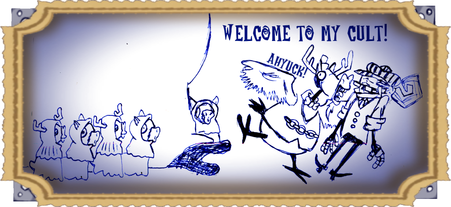 Moloman Moosegoose Cult - Klei Entertainment (892x409), Png Download