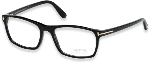 Ft5295 Frame - Tom Ford Ft 5295 - Shiny Dark Havana (600x375), Png Download
