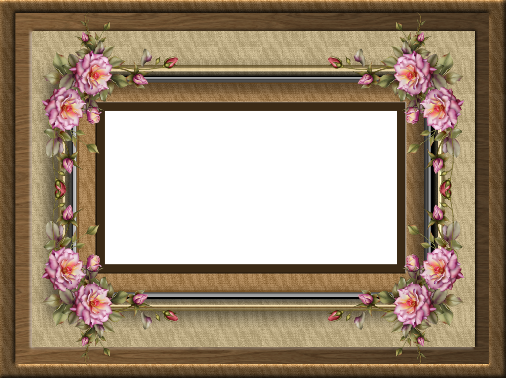 "flower And Glass Frame 2" By Collect And Creat - Make An Offer ;) Gorgeous Butterfly Top. (1024x764), Png Download
