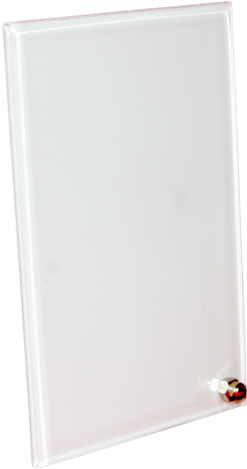 Sublimation Glass Frame 4'x6' - Glass (274x499), Png Download