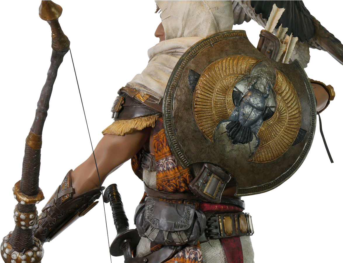 Assassin's Creed® Origins - Assassin's Creed Origins Bayek Statue (1200x901), Png Download