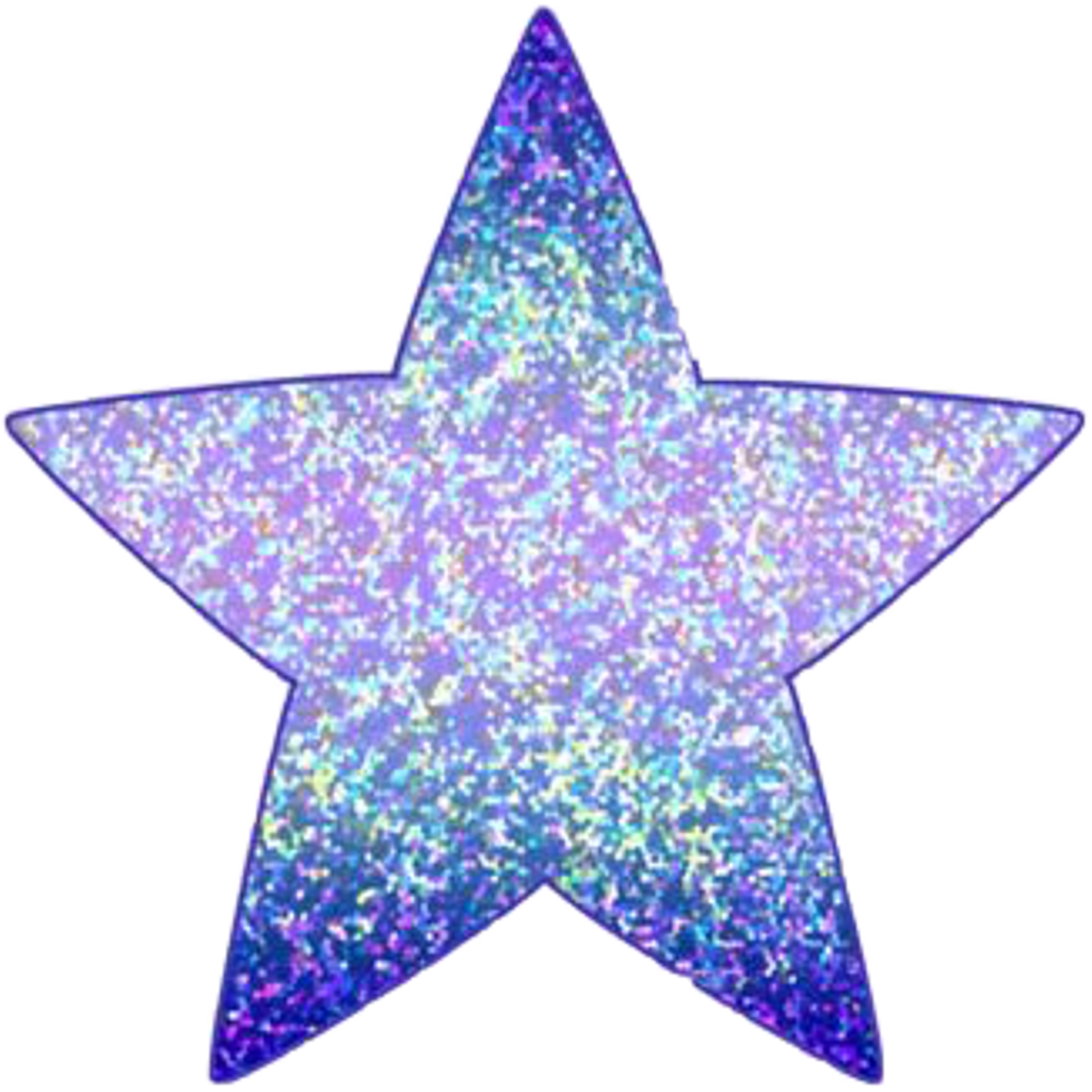 Blue Purple Glitter Photography Bynisha Decoration - Glitter 6 Large Wall Clock (1024x1024), Png Download
