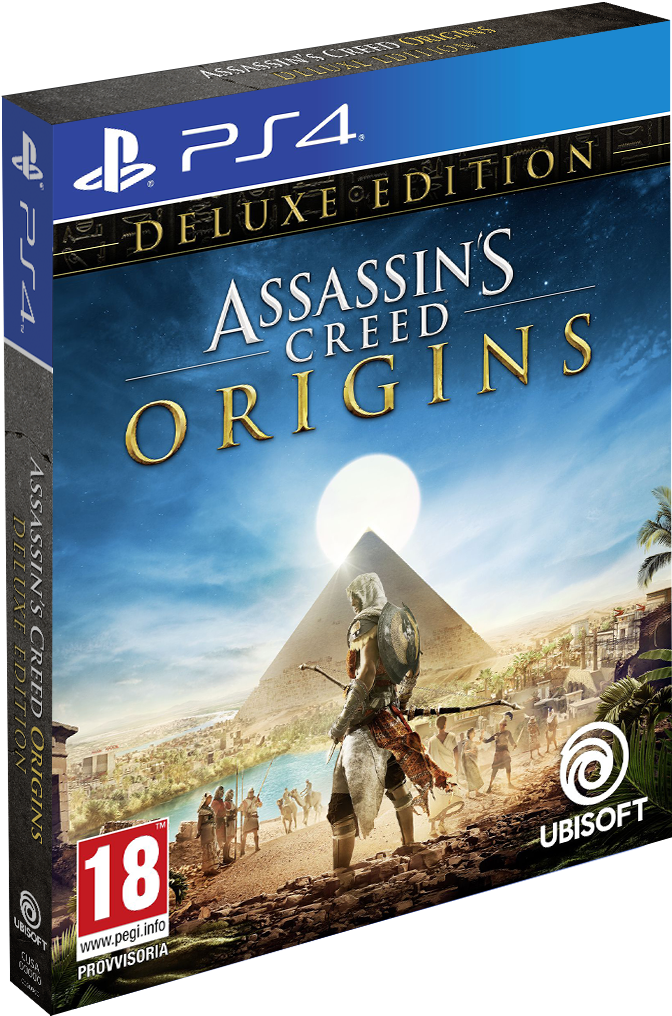 Assassin's Creed Origins - Assassin's Creed Origins Deluxe Edition (945x1194), Png Download
